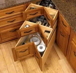 Дизайн маленькой кухни