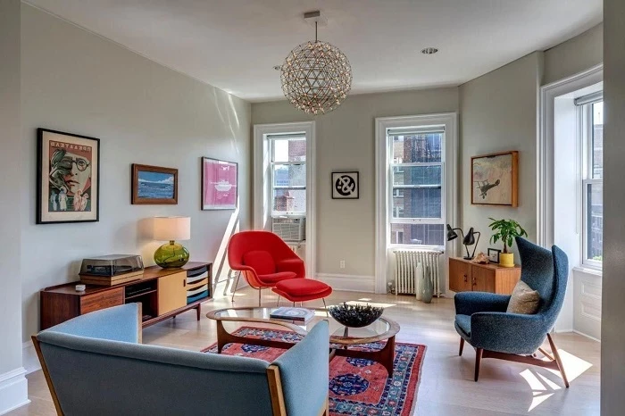 8 советов, как оформить советскую хрущевку в популярном стиле mid-century modern