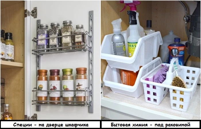 8 советов, как навести порядок в ящиках и шкафчиках на кухне, если вечный хаос уже надоел