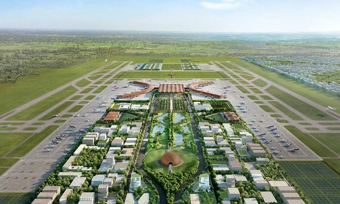 «Зеленый» город-аэропорт Камбоджи от архитекторов Foster + Partners