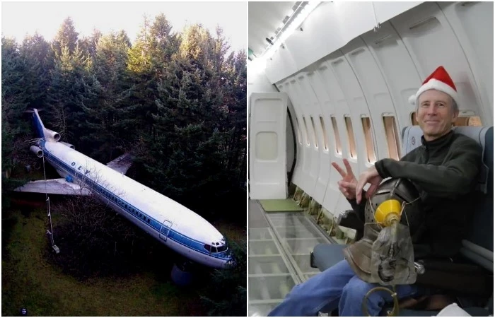 Как пенсионер превратил списанный Boeing 727 в жилище аэрокосмического качества
