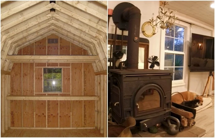 Пара оригиналов покинула мегаполис, чтобы поселиться в глуши, да еще и в сарае