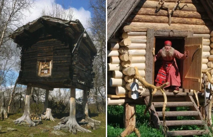 Зачем раньше строили «избушки на курьих ножках»