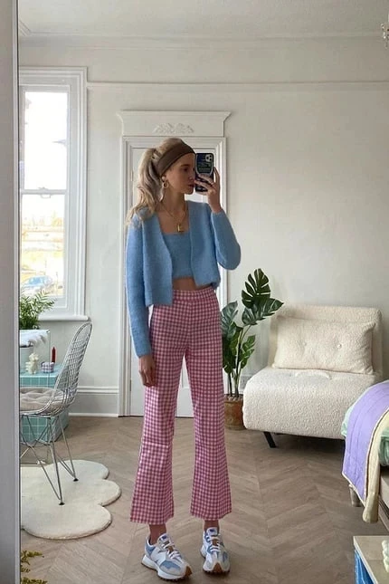 Не скучная классика: 7 свежих и ярких идей образов с клеткой в одежде