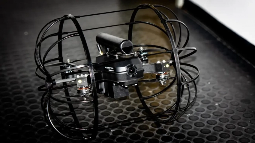 Беспилотник в колесе: израильский Robotican Rooster