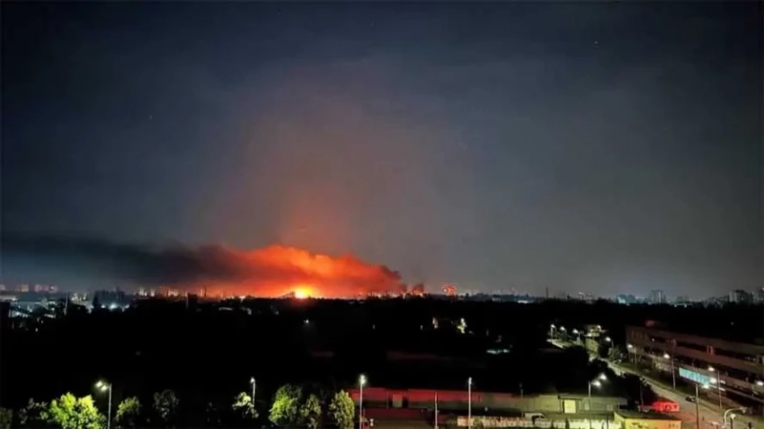 Нанесён очередной массированный удар по объектам противника от Киева до Черновцов и Луцка