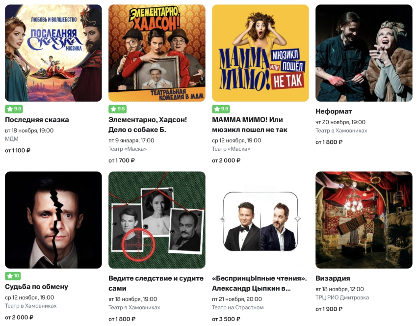 Театральная Москва: за кулисами великих сцен