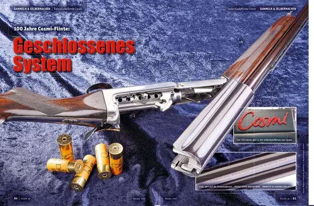 100 лет ружьям Косми. Переломные, самозарядные охотничьи ружья