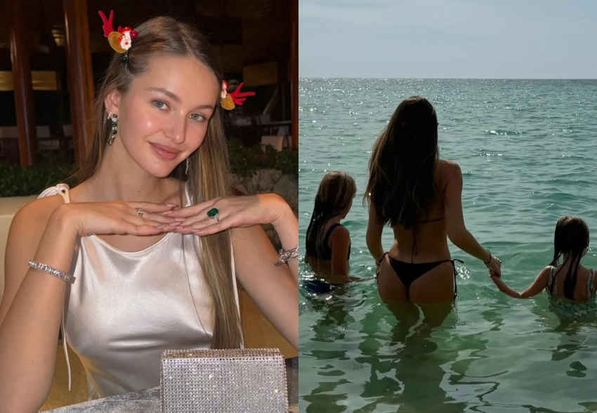 Бриллианты и бикини: девушка миллиардера Владислава Доронина Кристина Романова отмечает Рождество в Таиланде с детьми