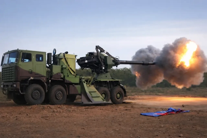 «Совершён прорыв среди САУ»: Индия решила установить орудие на шасси 4х4