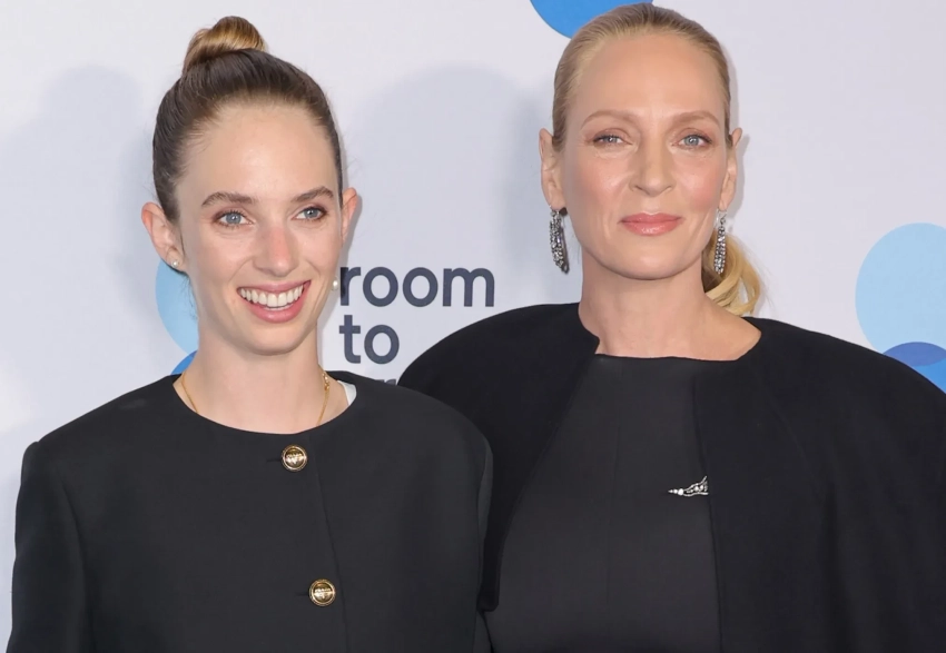 Дочь Умы Турман Майя Хоук вышла замуж