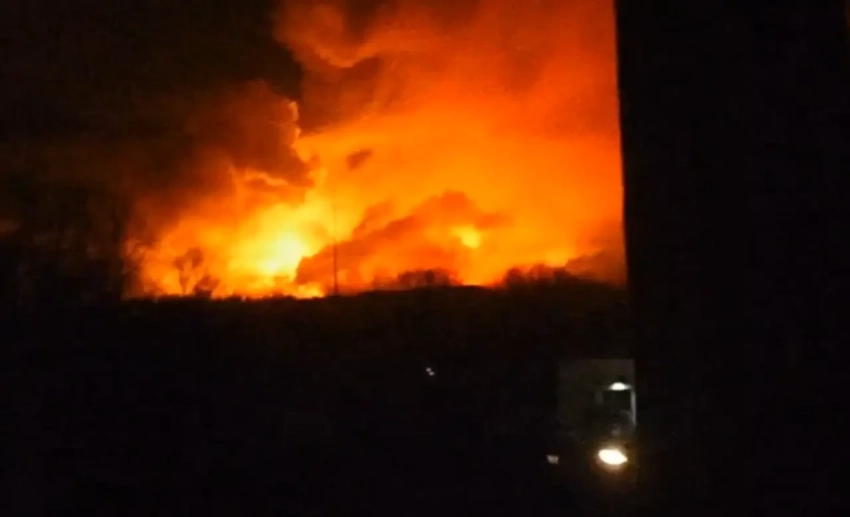 В Харьковской области ВС РФ вывели из строя газодобывающий объект